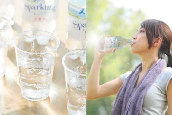 炭酸水の「力」で涼しく快適。飲む「クールビズ」の効果とは？
