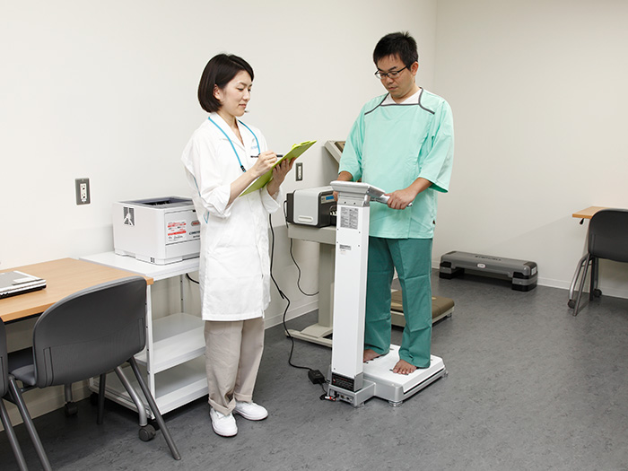 体成分分析装置で測定