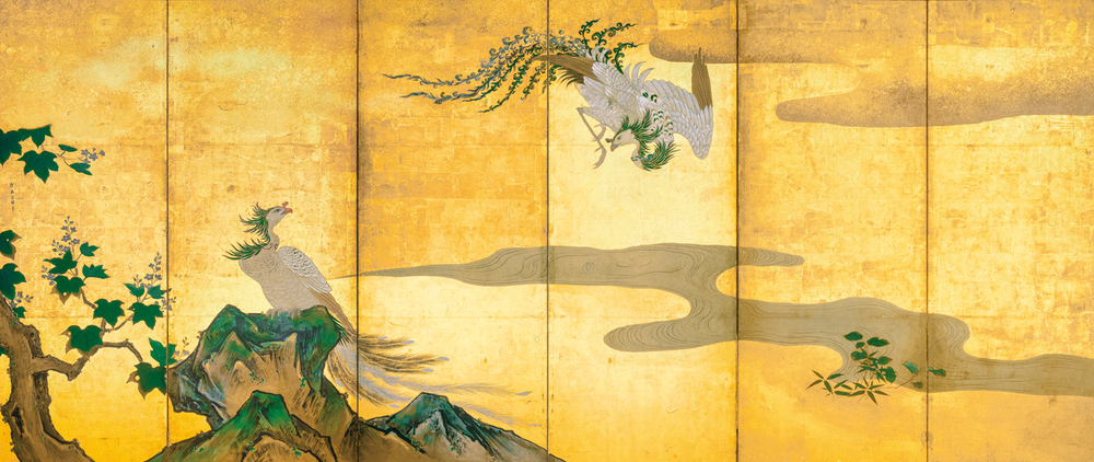 桐鳳凰図屛風 絵画 名品ギャラリー サントリー美術館