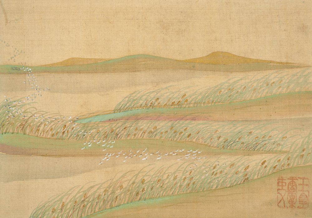 青緑山水画帖 絵画 名品ギャラリー サントリー美術館