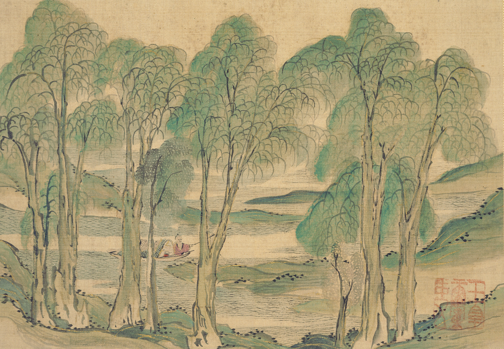 青緑山水画帖 絵画 名品ギャラリー サントリー美術館