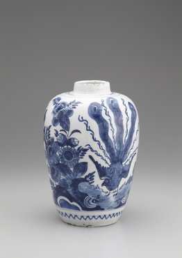 染付孔雀図壺 コレクションデータベース サントリー美術館