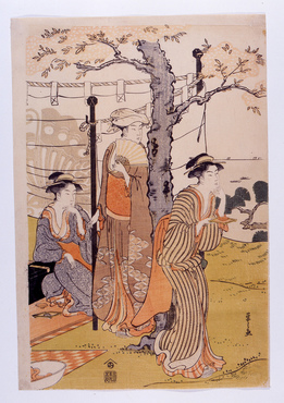 御殿山花見 コレクションデータベース サントリー美術館