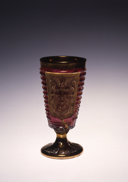 プレスガラス悪魔文ゴブレット コレクションデータベース サントリー美術館