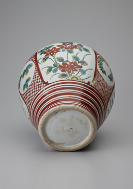 色絵花卉文壺 コレクションデータベース サントリー美術館