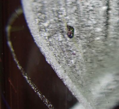 螺旋文様の拡大写真