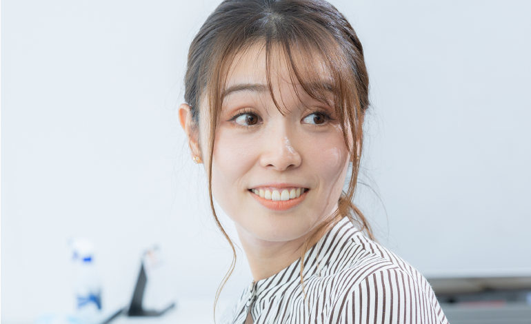 インタビューの様子