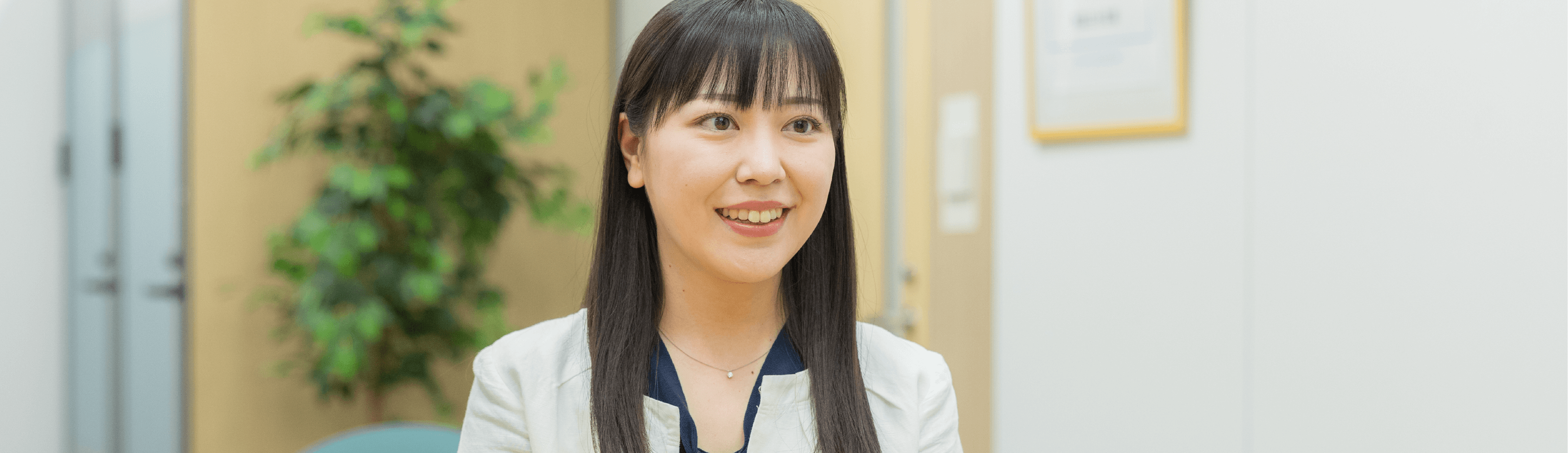 インタビューの様子