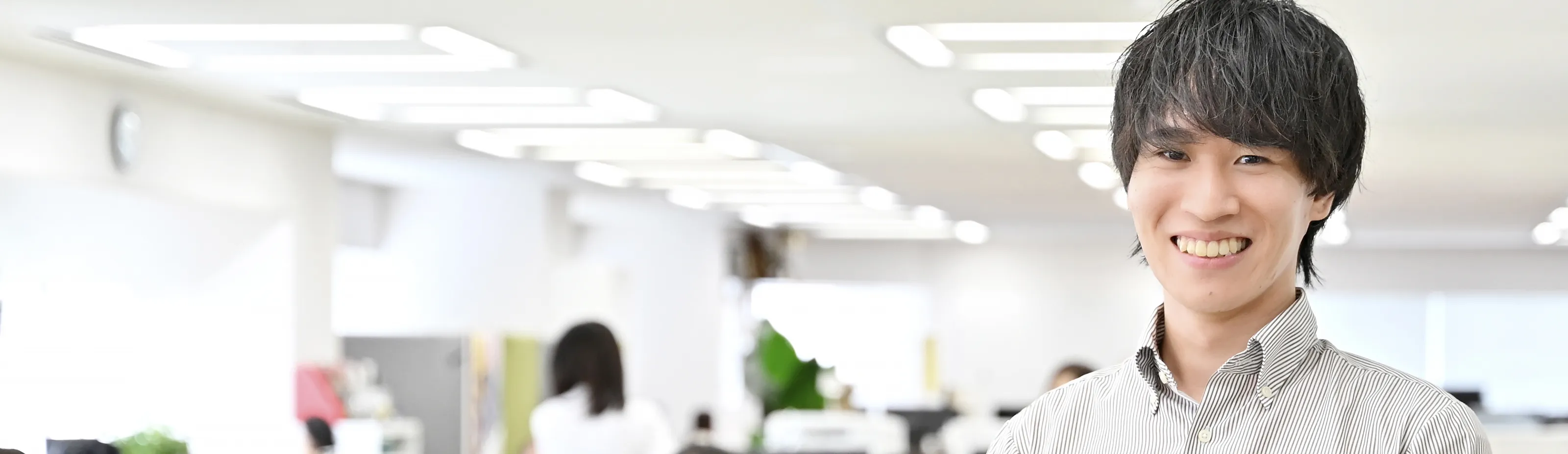 インタビューの様子