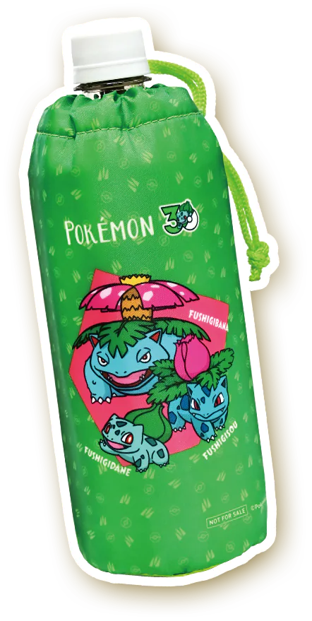 サントリー×ポケモン30周年キャンペーン！！ポケモン進化ボトル登場！！