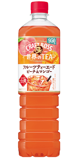 クラフトボス 世界のTEA フルーツティーエード 950mlペット