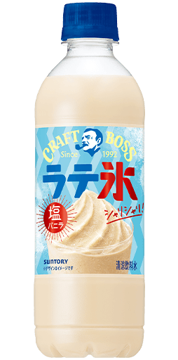 クラフトボス シャリシャリラテ 氷塩バニラ 440mlペット