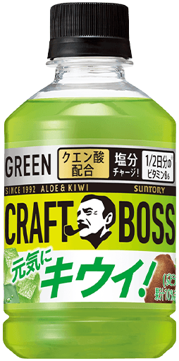 クラフトボス キウイ 280mlペット（自動販売機限定）