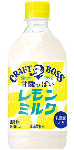 クラフトボス レモンミルク 500mlペット