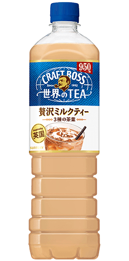クラフトボス 世界のTEA 贅沢ミルクティー 950mlペット