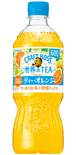 クラフトボス 世界のTEA ティー・オレンジ 600mlペット