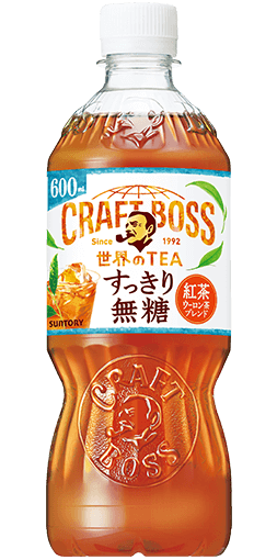 クラフトボス 世界のTEA すっきり無糖 600mlペット