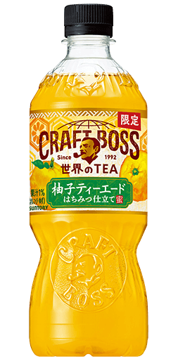 クラフトボス 世界のTEA 柚子ティーエード 600mlペット