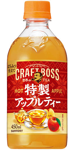 クラフトボス 世界のTEA 特製アップルティー 450mlペット