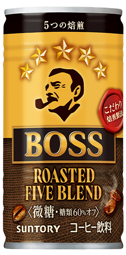 ボス ローステッドファイブブレンド 微糖