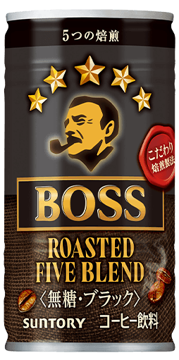 ボス ローステッドファイブブレンド ブラック