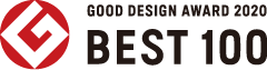 GOOD DESIGN AWARD 2020 BEST 100のロゴ
