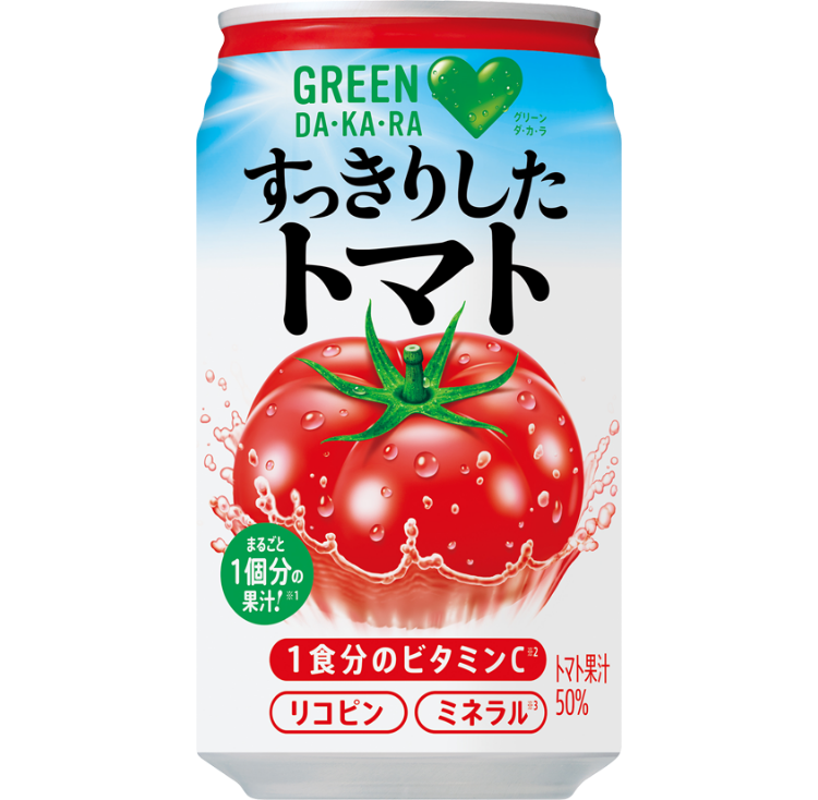 商品紹介 すっきりしたトマト GREEN DA・KA・RA サントリー