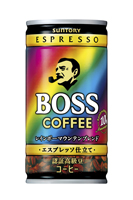 「ボス レインボーマウンテンブレンド」リニューアル「ボス 真夜中の微糖」新発売