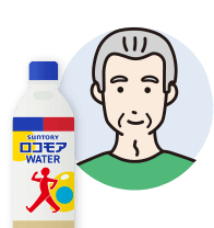 (ロコモアWATER／70代男性)