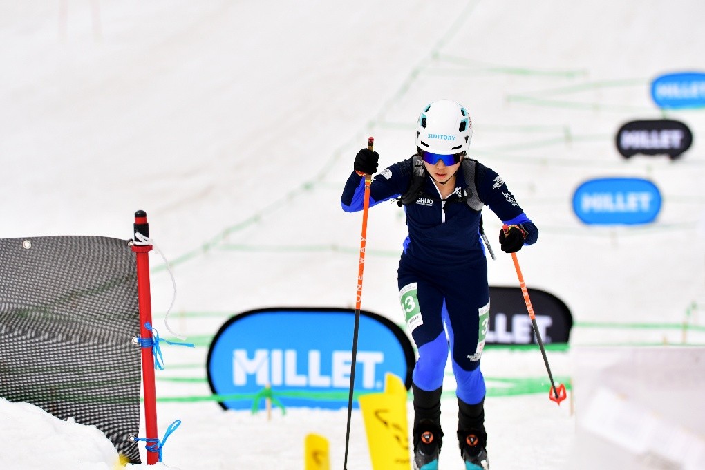 SKIMO：上田絢加選手