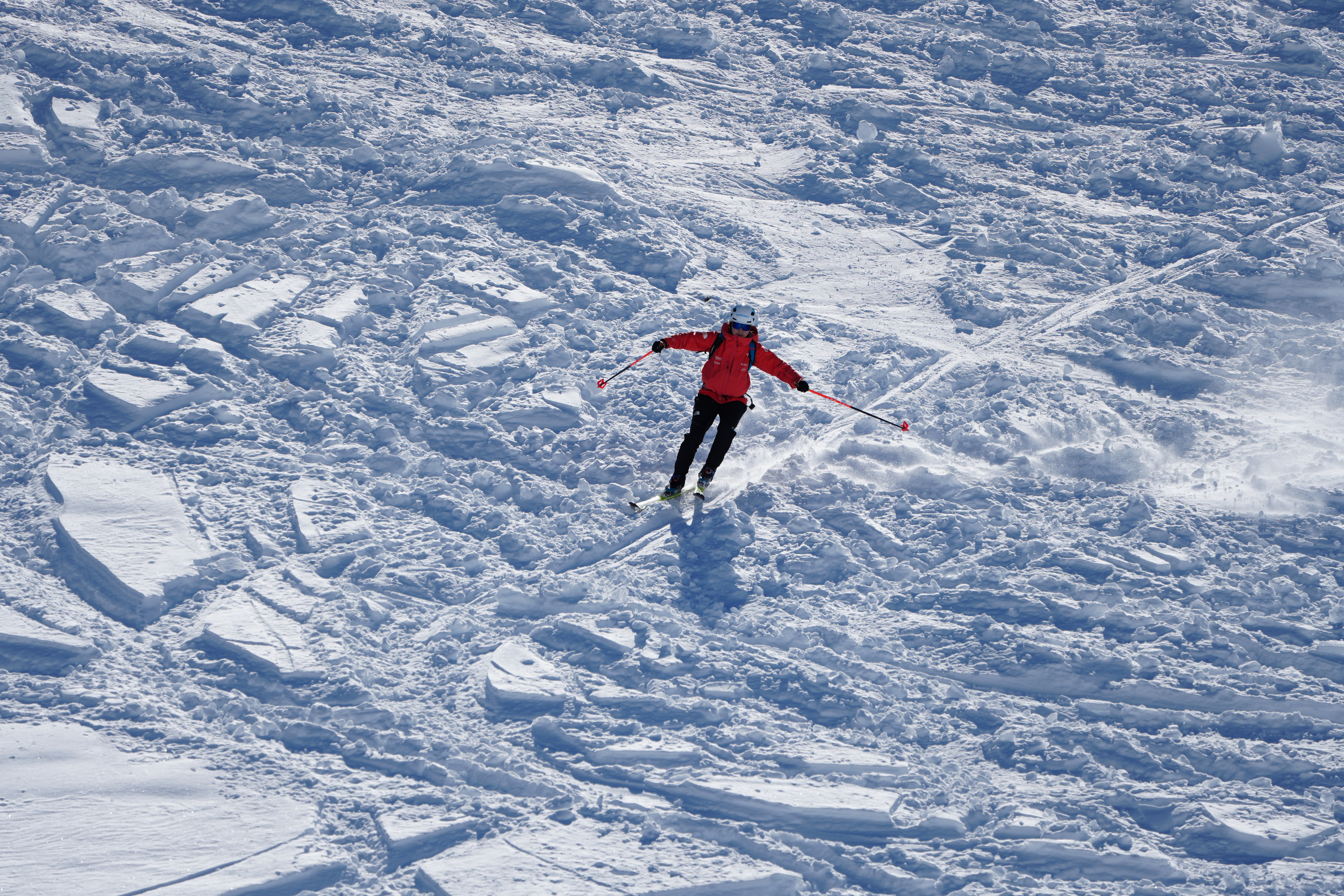 「山」を楽しむ上田選手
