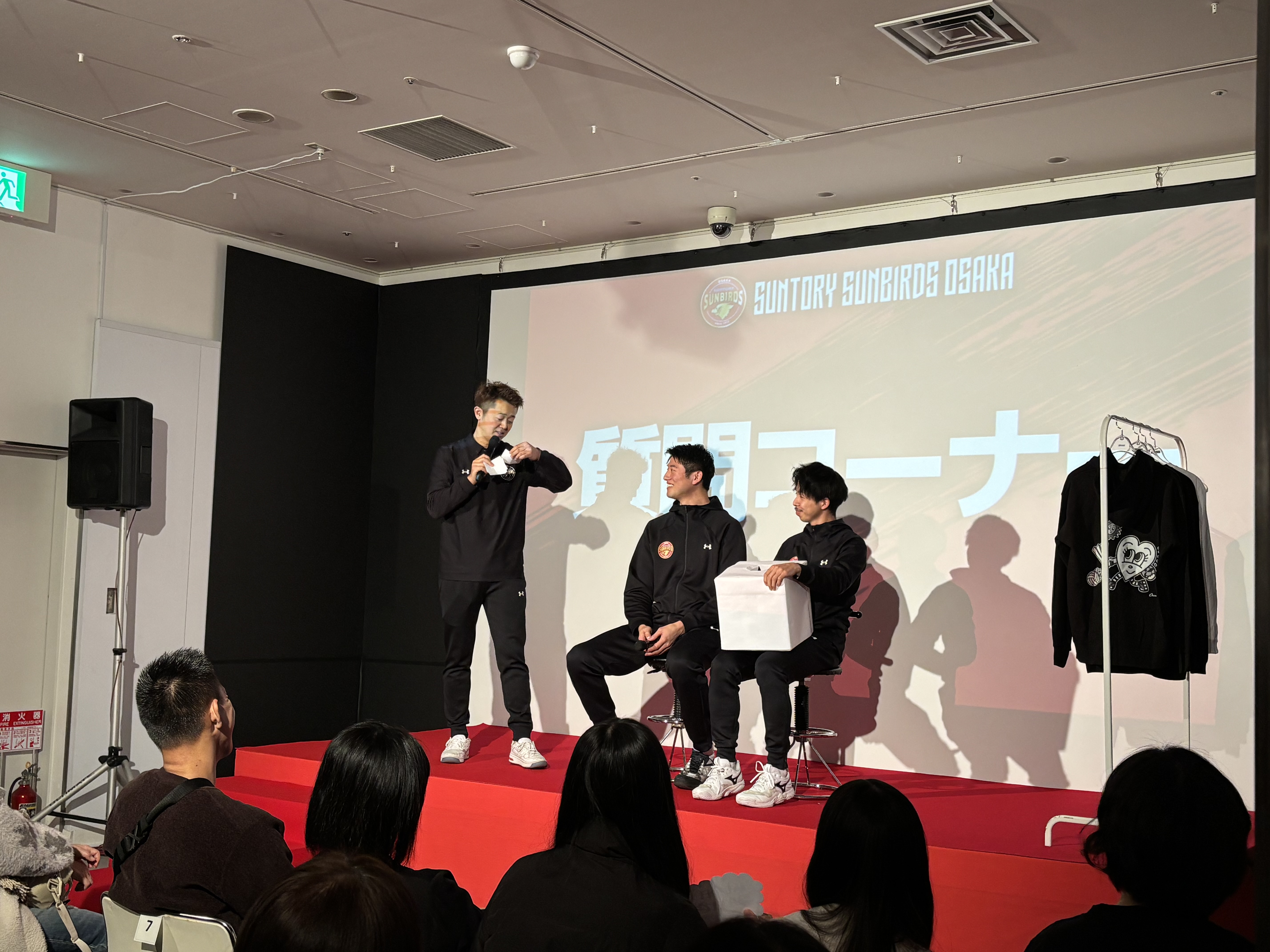 選手トークショーの様子