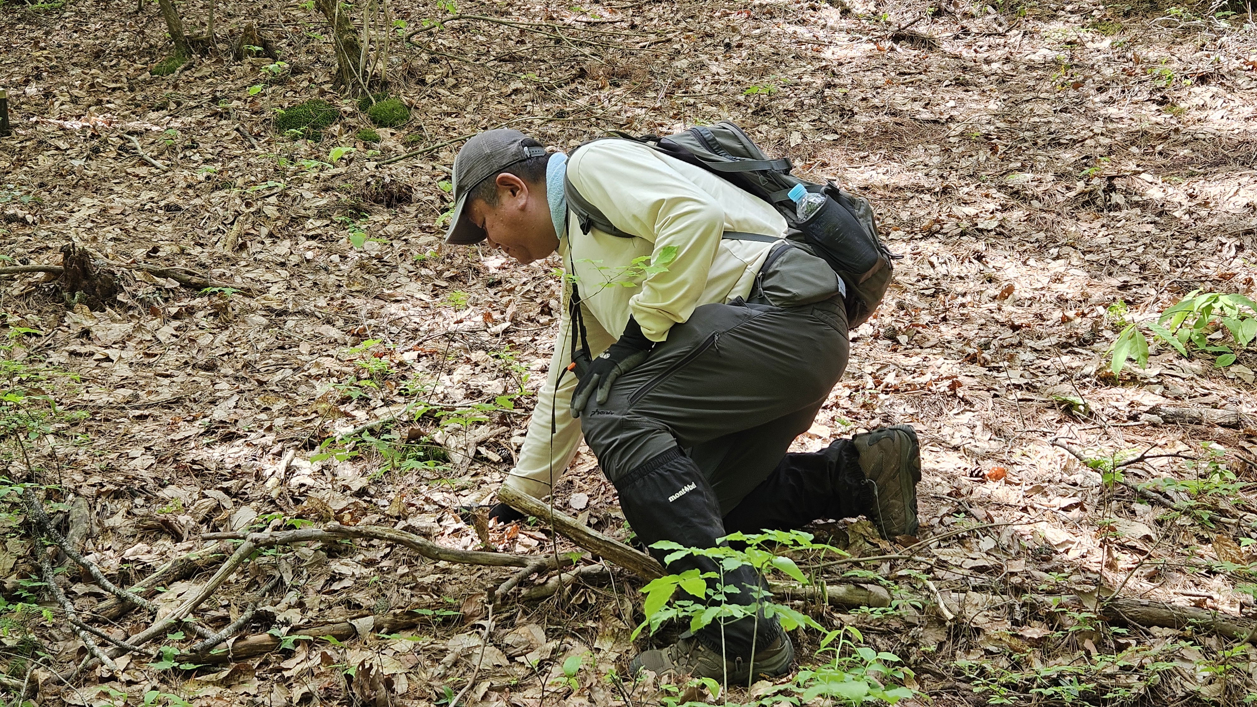森の中の市田さん２