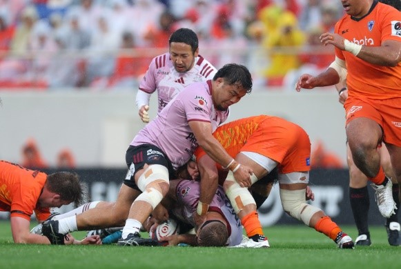 試合の様子4月13日➁