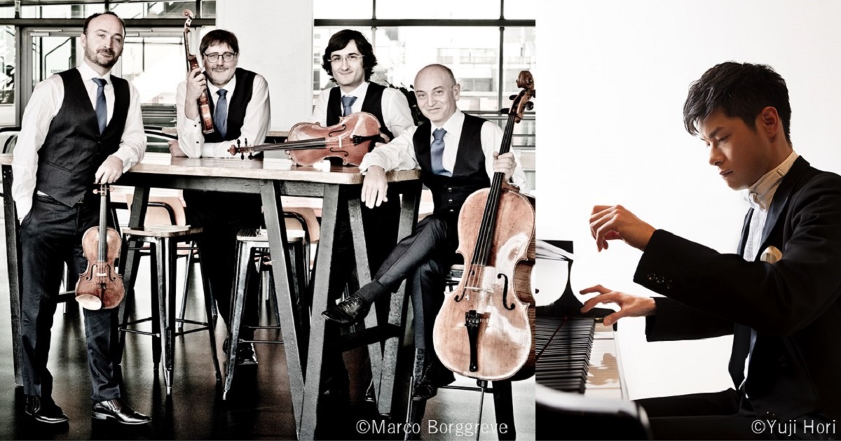 ダネル弦楽四重奏団 インタビュー サントリーホール チェンバー