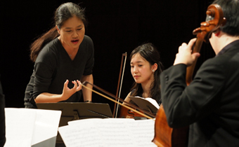 チェンバーミュージック・ガーデン　リハーサル風景