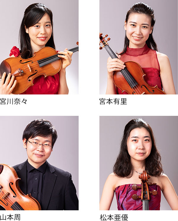 宮川奈々 宮本有里 山本周 松本亜優