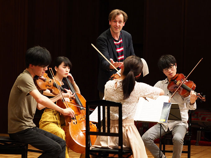 クス・クァルテットのマスタークラス