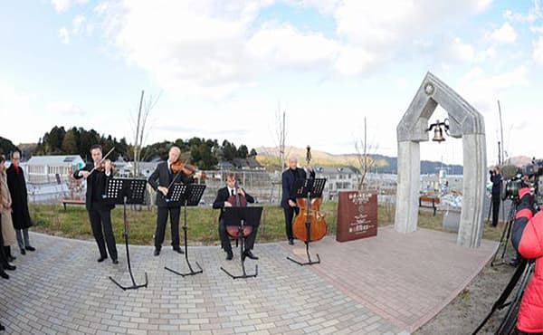 ウィーン・フィル＆サントリー音楽復興基金 支援活動の様子2