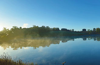 ジムビーム蒸溜所の水源