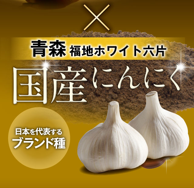 青森福地ホワイト六片　国産にんにく　日本を代表するブランド種