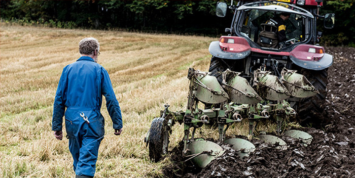 Our Farmers Ploughing a Field