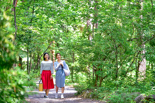 週末は爽やかな風が吹く南アルプスへ。緑のなかで過ごす1泊2日の旅