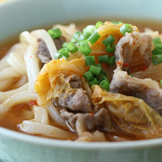 韓国風キムチうどん