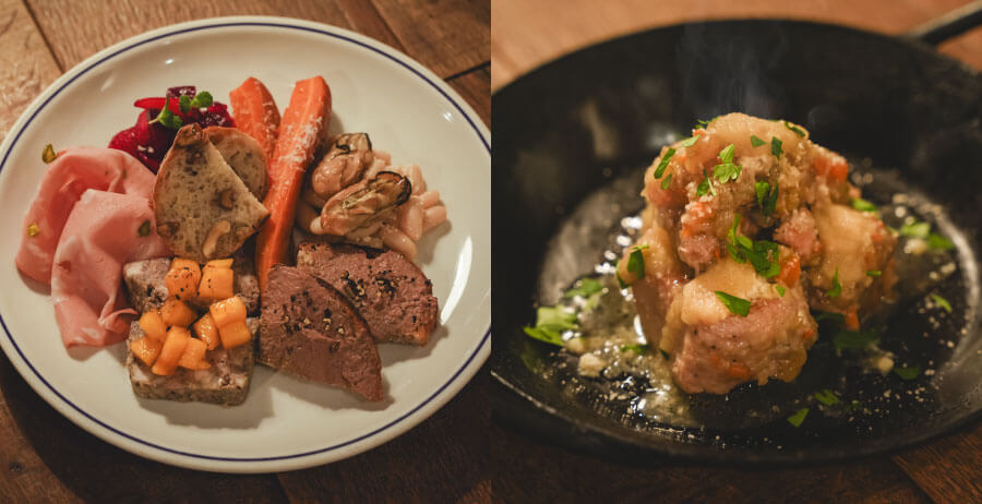 Pairing 1 - 食材たちの出会いを楽しむ「Pairing Plate」