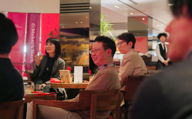 イベントのラスト。笑顔であふれる会場