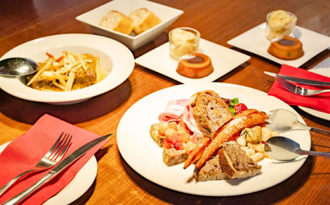 Maker’s Markとペアリングした料理