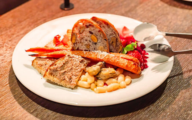 前菜盛り合わせプレート