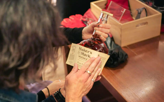 おふたりでの共同作業をお楽しみいただきました