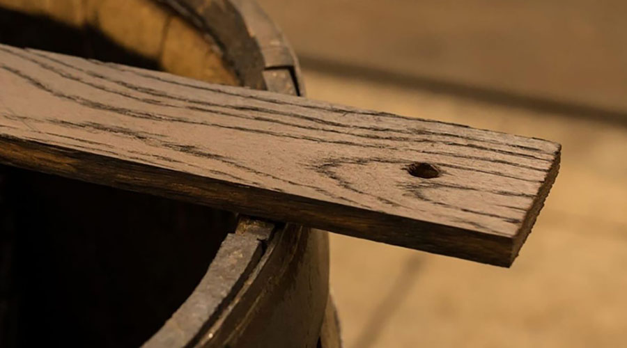 焦がしたフレンチオーク